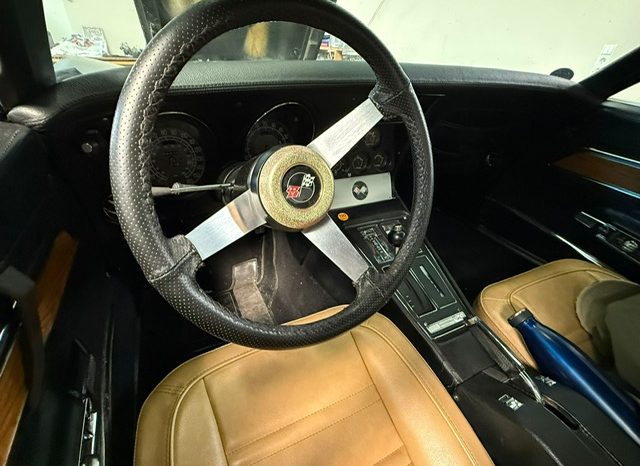 Chevrolet Corvette C3 BJ 1976 Schwarz/Beige voll