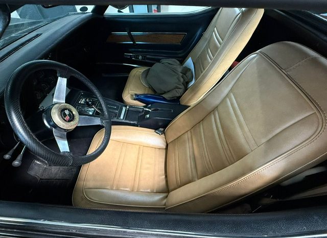 Chevrolet Corvette C3 BJ 1976 Schwarz/Beige voll