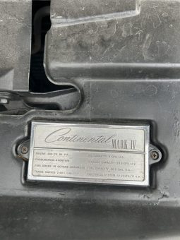 1976 Lincoln Continental Mark IV voll