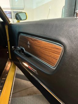 Mach 1 Ford Mustang BJ 1968 Gelb/Schwarz voll