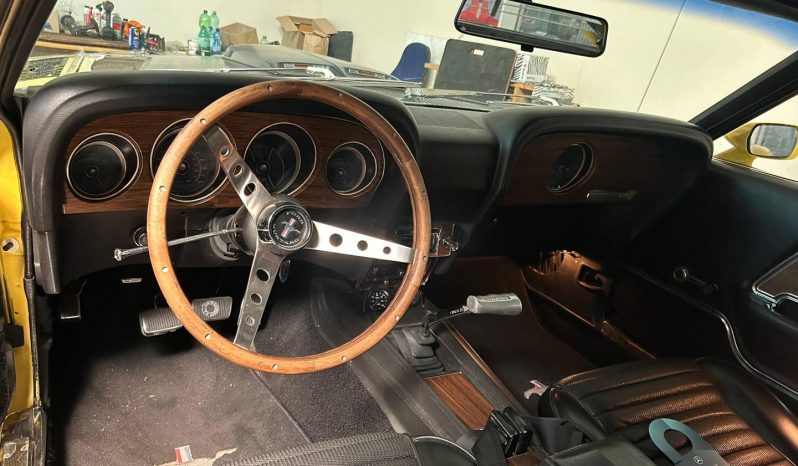 Mach 1 Ford Mustang BJ 1968 Gelb/Schwarz voll