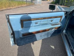 1979 Lincoln Continental Town Coupe BJ 1979 Hellblau voll