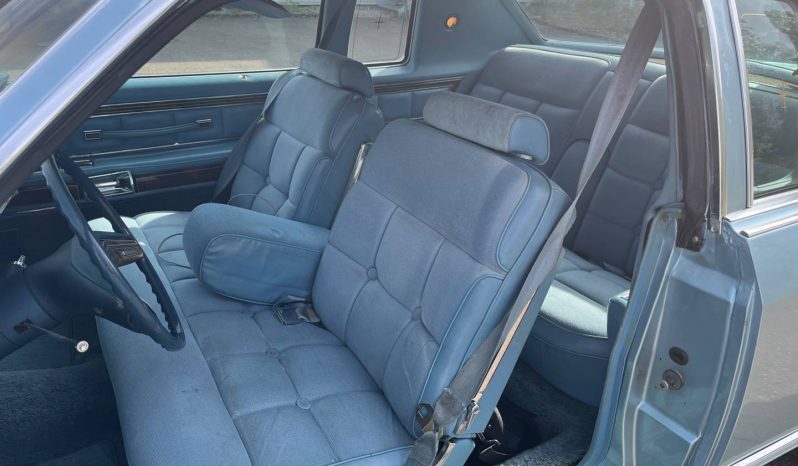 1979 Lincoln Continental Town Coupe BJ 1979 Hellblau voll