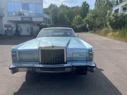 1979 Lincoln Continental Town Coupe BJ 1979 Hellblau voll