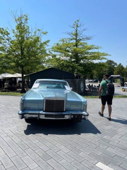1979 Lincoln Continental Town Coupe BJ 1979 Hellblau voll