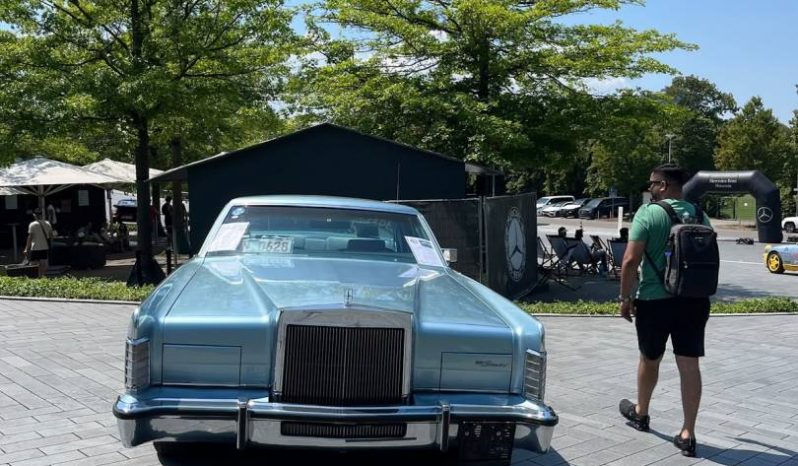 1979 Lincoln Continental Town Coupe BJ 1979 Hellblau voll