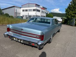 1979 Lincoln Continental Town Coupe BJ 1979 Hellblau voll
