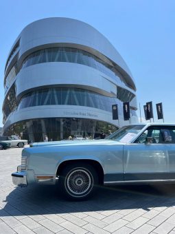 1979 Lincoln Continental Town Coupe BJ 1979 Hellblau voll