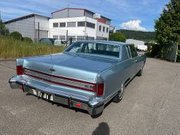 1979 Lincoln Continental Town Coupe BJ 1979 Hellblau voll